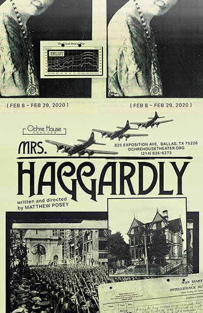 Poster for Ochre House Mrs Haggardly