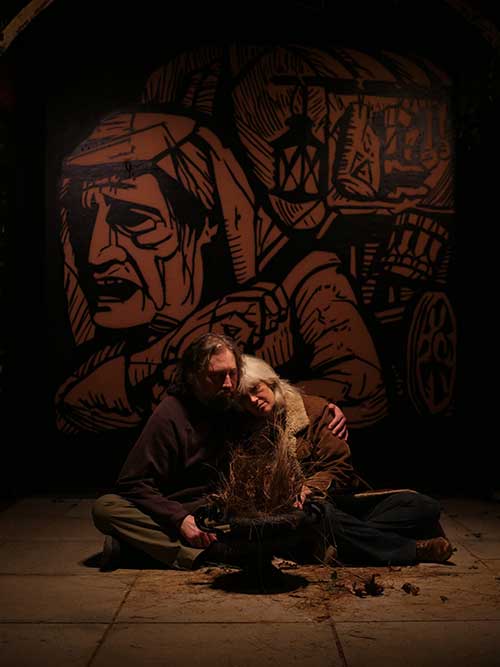 Brain Witkowicz and Carla Parker in Futile Roses