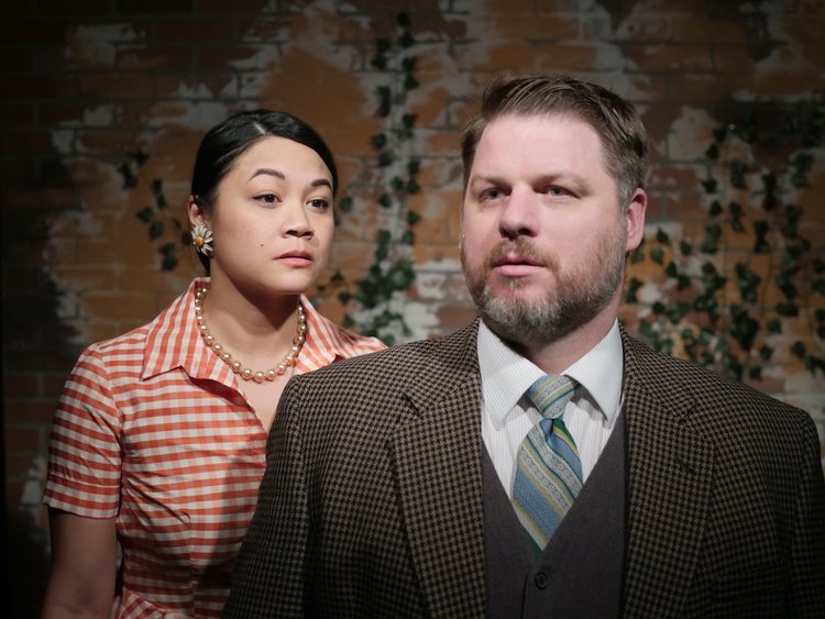 Olivia de Guzman and Jeff Burleson in The Academic