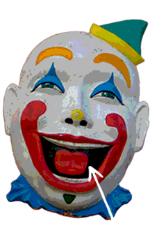clown face (click here)
